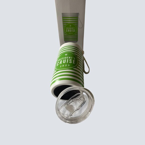 Royal Caribbean Cruise 2023 Collector Can Coolers Blue & Green Set of 2 - Picture 5 of 9